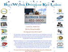 Tablet Screenshot of bluewaterdiver.net